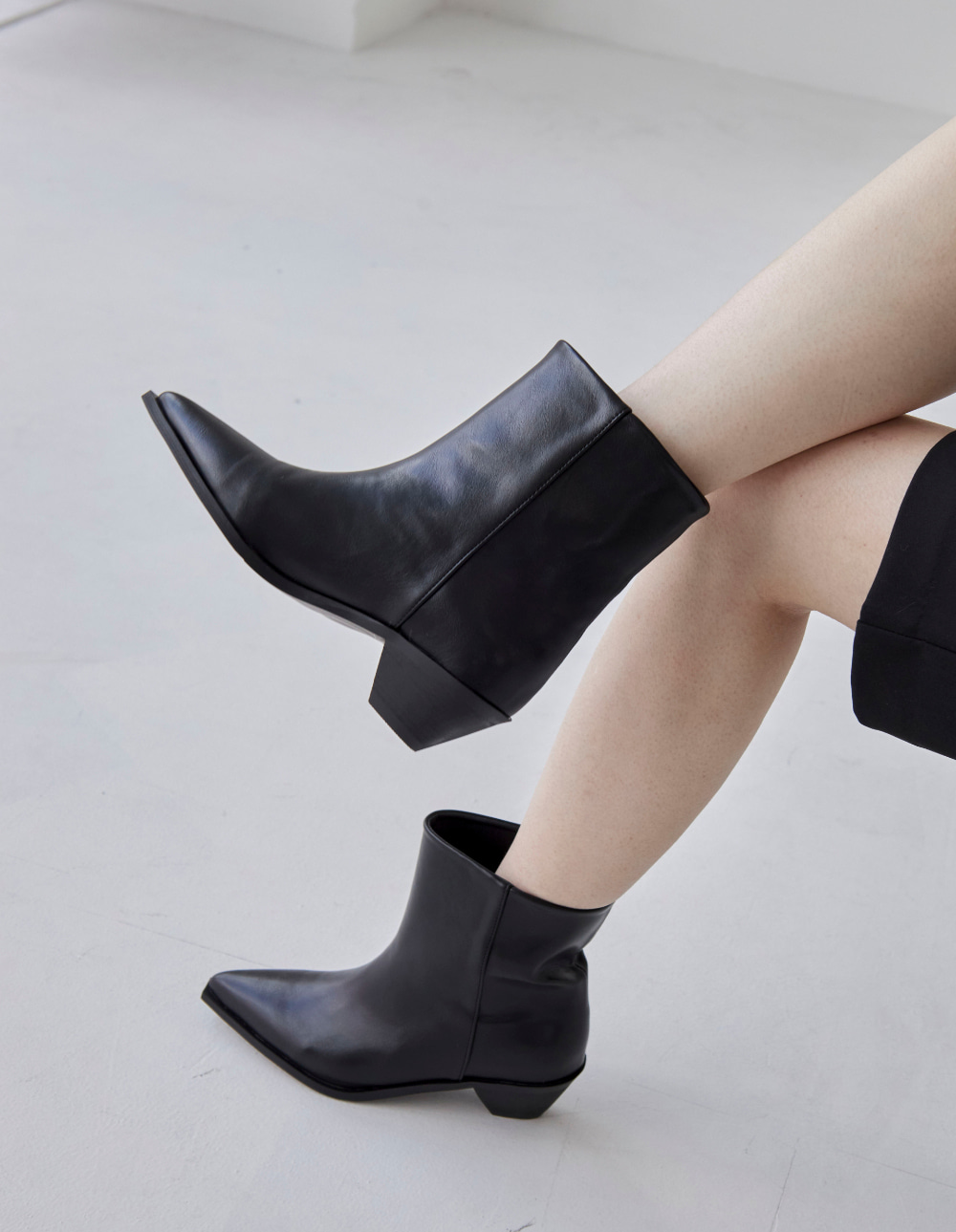 Sharp Toe Ankle Boots
