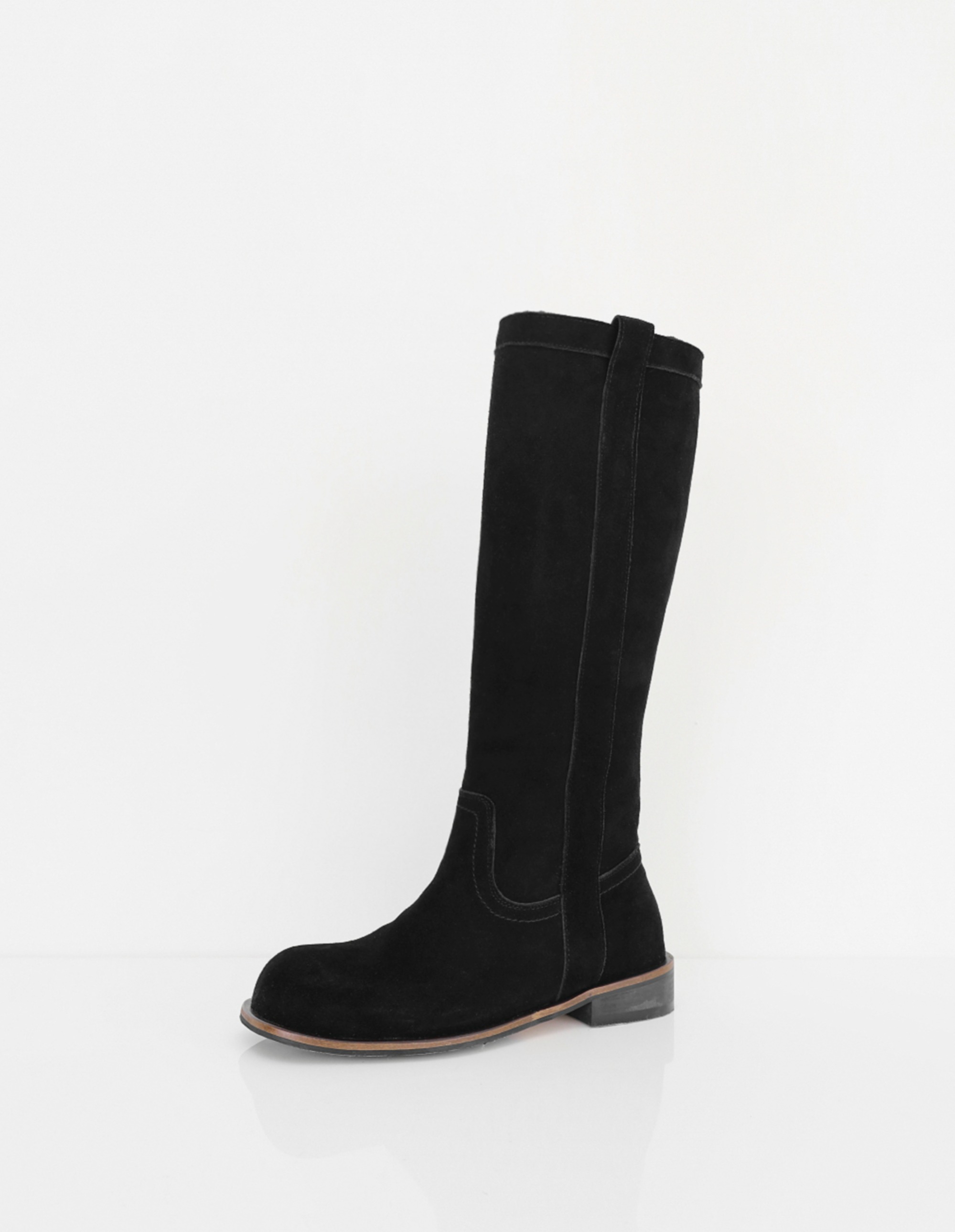 Real Suede Long Boots