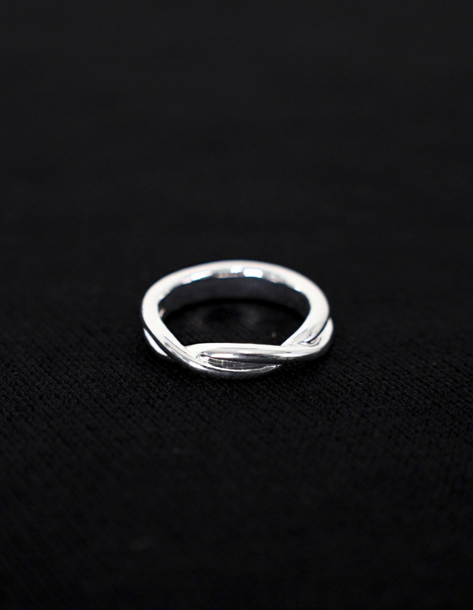 Twist Silver Ring