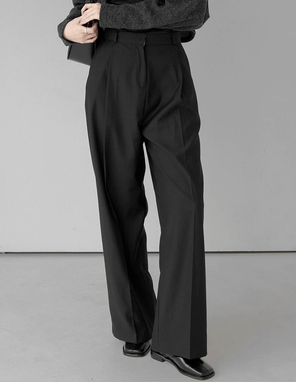FW One-tuck Wide Pants