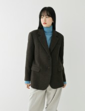 Well-made Single Wool Jacket